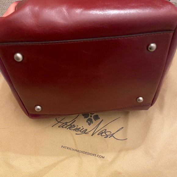 Patricia Nash Pink Ombre Leather Shoulder Bag - Picture 3 of 10